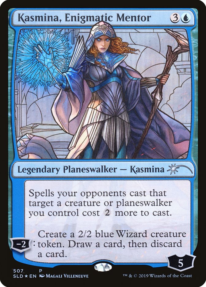 Kasmina, Enigmatic Mentor (Stained Glass) [Secret Lair Drop Promos] | Exor Games New Glasgow