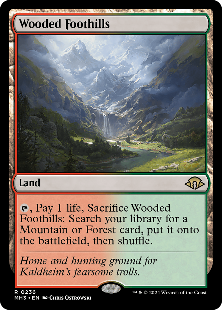 Wooded Foothills [Modern Horizons 3] | Exor Games New Glasgow