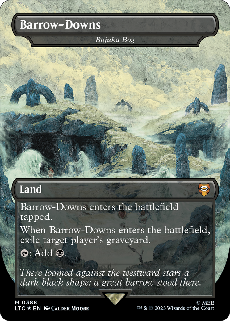 Barrow-Downs - Bojuka Bog (Surge Foil Realms and Relics) [The Lord of the Rings: Tales of Middle-Earth Commander] | Exor Games New Glasgow