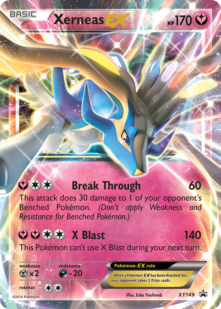 Xerneas EX (XY149) [XY: Black Star Promos] | Exor Games New Glasgow