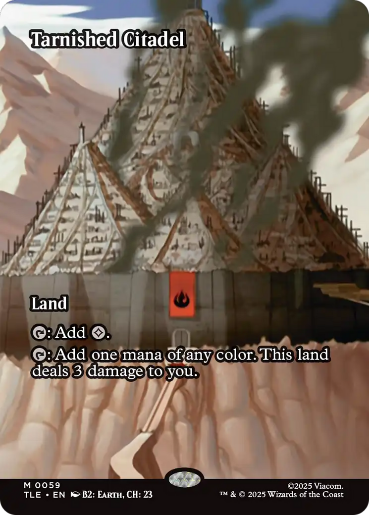 Tarnished Citadel (Borderless) [Avatar: The Last Airbender: Eternal-Legal] | Exor Games New Glasgow