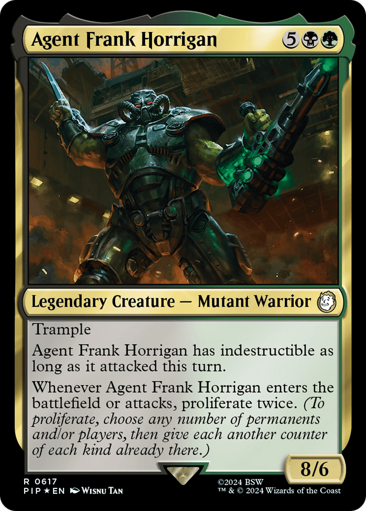 Agent Frank Horrigan (Surge Foil) [Fallout] | Exor Games New Glasgow