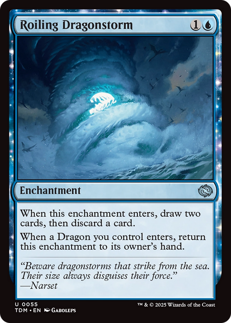 Roiling Dragonstorm [Tarkir: Dragonstorm] | Exor Games New Glasgow
