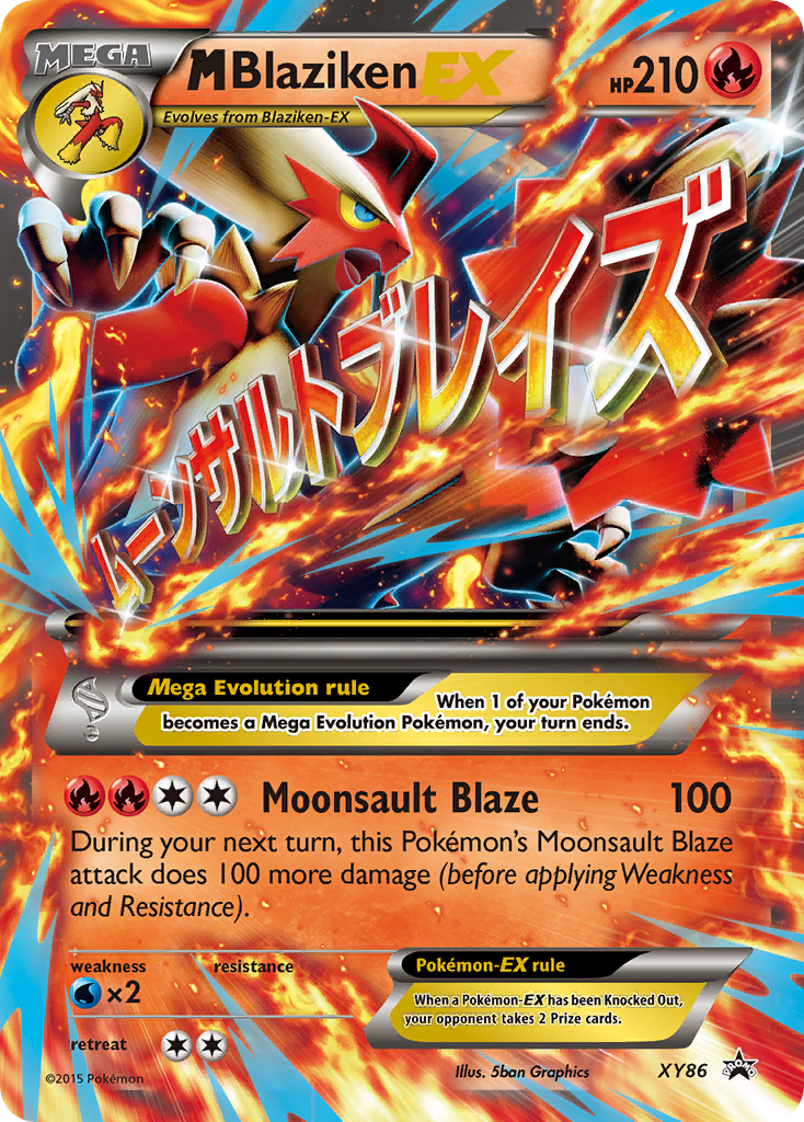 M Blaziken EX (XY86) [XY: Black Star Promos] | Exor Games New Glasgow