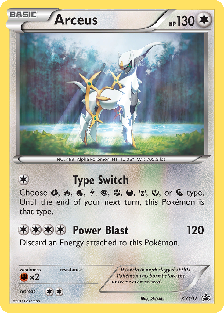 Arceus (XY197) [XY: Black Star Promos] | Exor Games New Glasgow