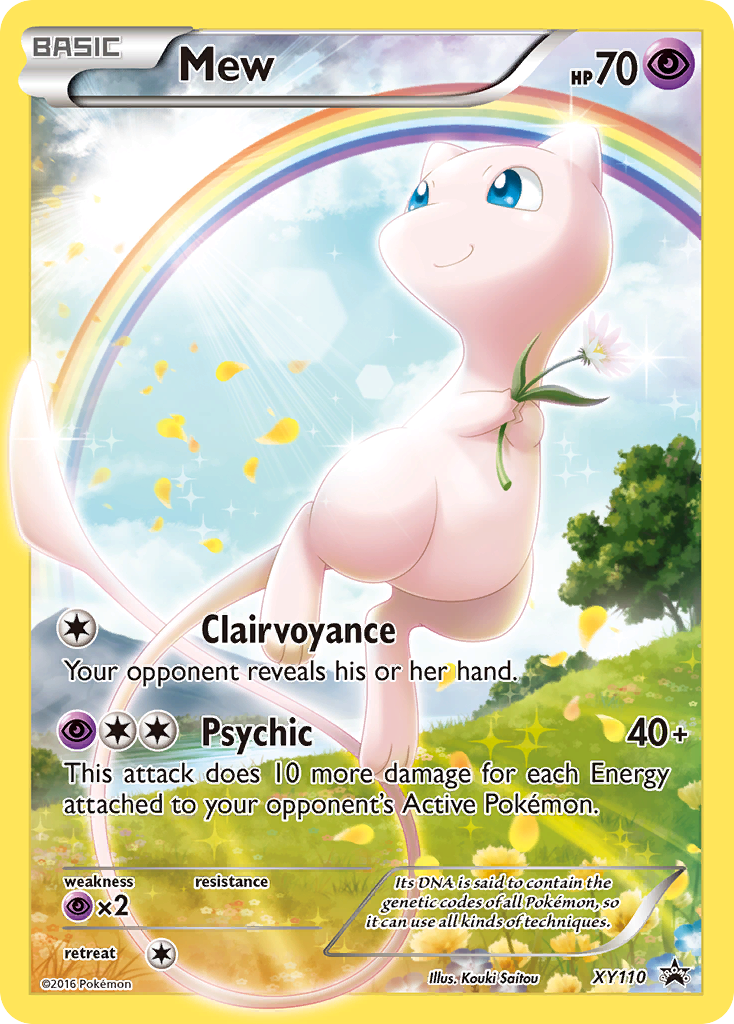 Mew (XY110) [XY: Black Star Promos] | Exor Games New Glasgow