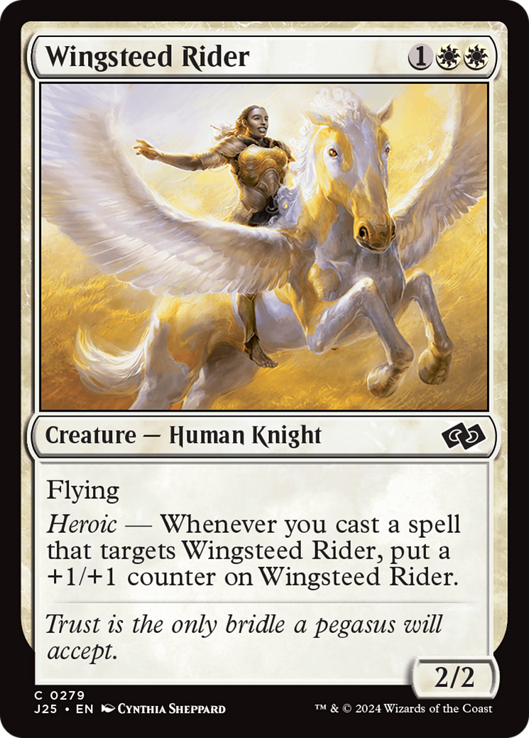 Wingsteed Rider [Foundations Jumpstart] | Exor Games New Glasgow