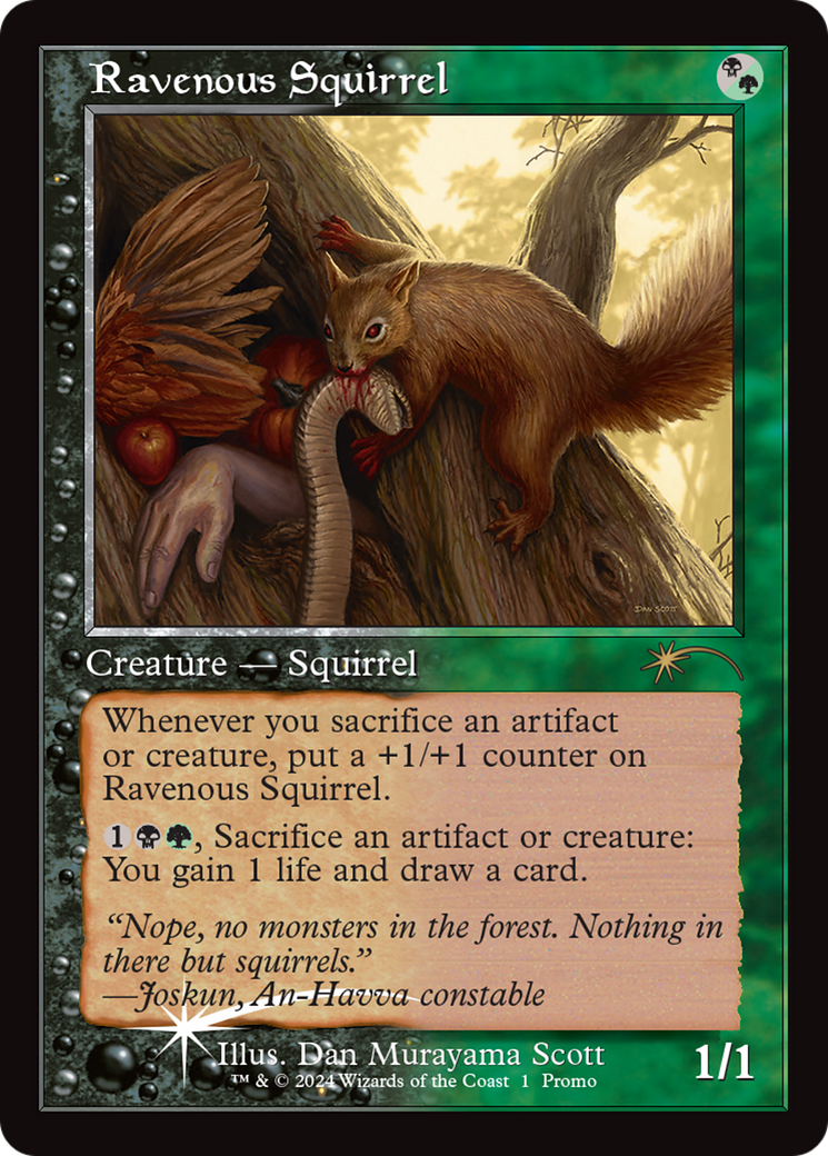 Ravenous Squirrel (Open House) [Wizards Play Network 2024] | Exor Games New Glasgow