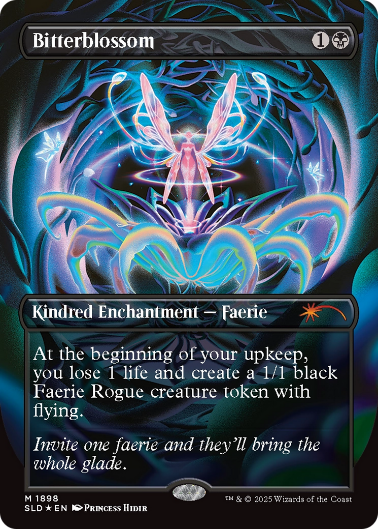 Bitterblossom (Double Rainbow Foil) [Secret Lair Drop Series] | Exor Games New Glasgow