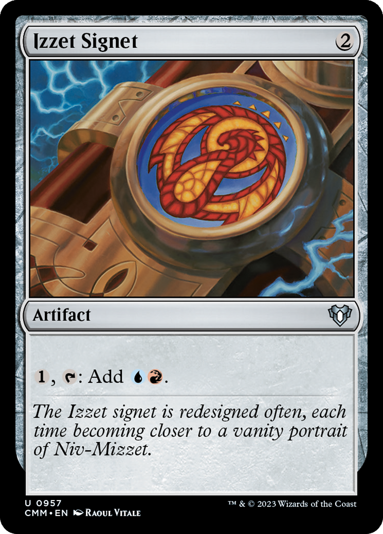 Izzet Signet [Commander Masters] | Exor Games New Glasgow