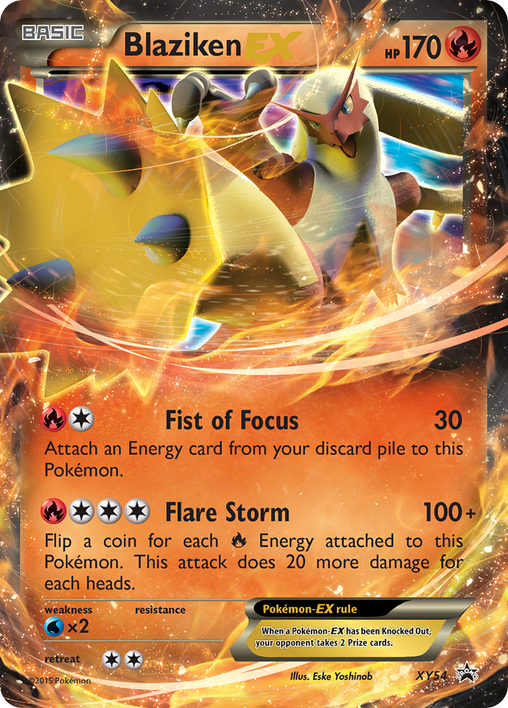 Blaziken EX (XY54) [XY: Black Star Promos] | Exor Games New Glasgow