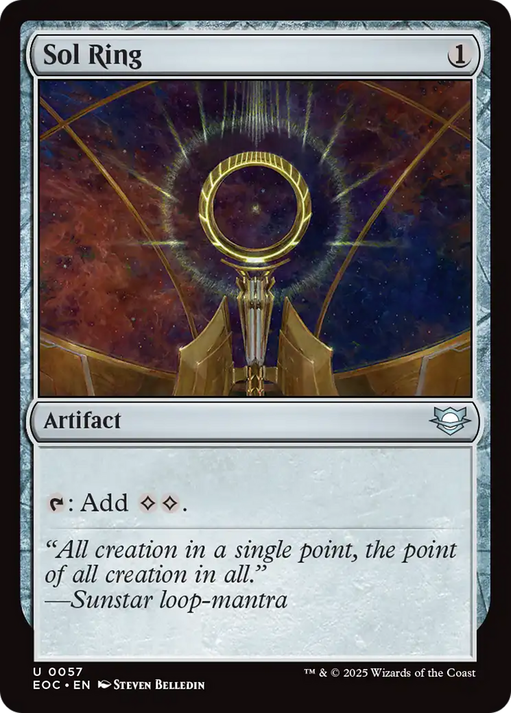 Sol Ring [Edge of Eternities Commander] | Exor Games New Glasgow