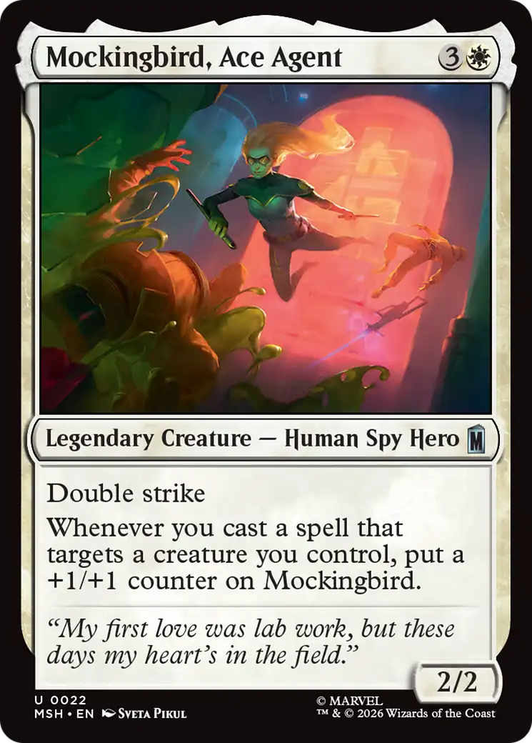 Mockingbird, Ace Agent [Marvel Super Heroes] | Exor Games New Glasgow