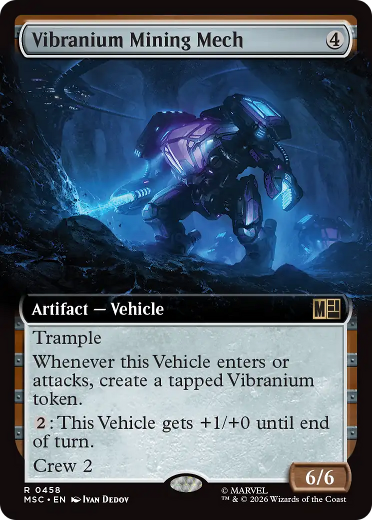 Vibranium Mining Mech (Extended Art) [Marvel Super Heroes Commander] | Exor Games New Glasgow
