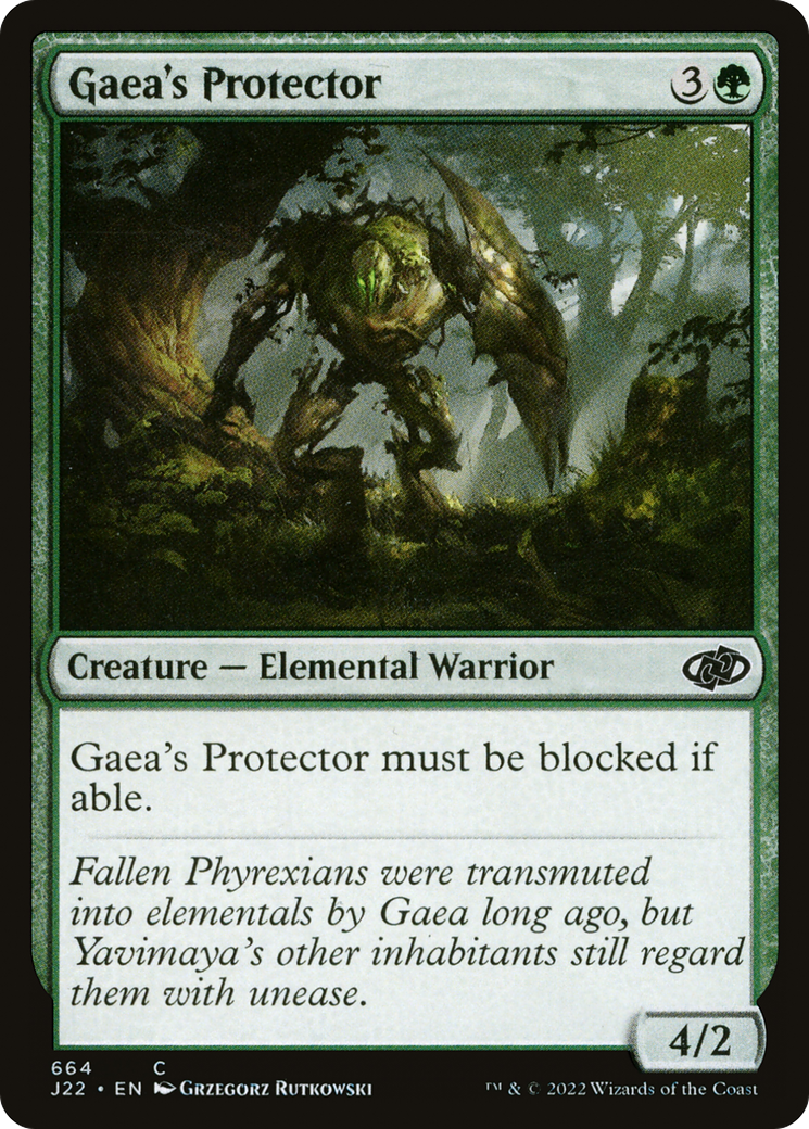 Gaea's Protector [Jumpstart 2022] | Exor Games New Glasgow