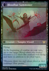 Voldaren Bloodcaster // Bloodbat Summoner [Innistrad: Crimson Vow Prerelease Promos] | Exor Games New Glasgow