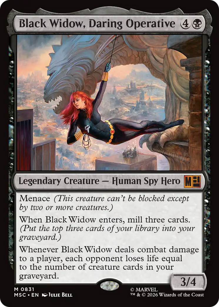 Black Widow, Daring Operative [Marvel Super Heroes Commander] | Exor Games New Glasgow