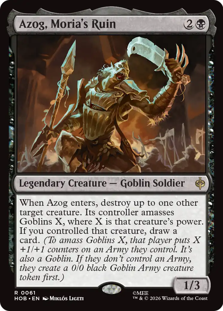 Azog, Moria's Ruin [The Hobbit] | Exor Games New Glasgow