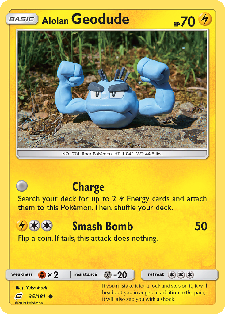 Alolan Geodude (35/181) [Sun & Moon: Team Up] | Exor Games New Glasgow