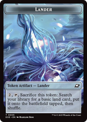 Drone // Lander (0005) Doubled-Sided Token [Edge of Eternities Tokens] | Exor Games New Glasgow