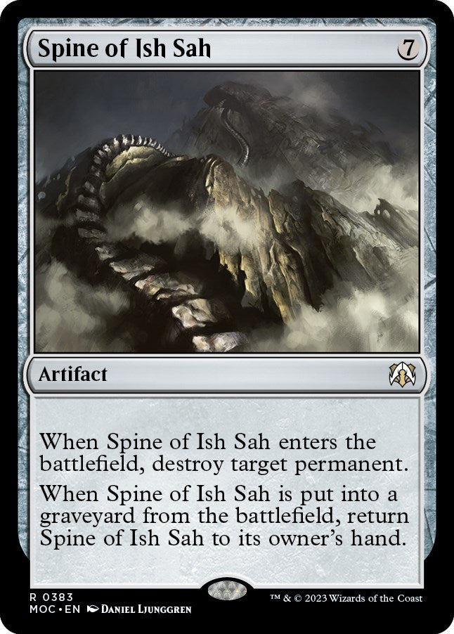 Spine of Ish Sah [March of the Machine Commander] | Exor Games New Glasgow