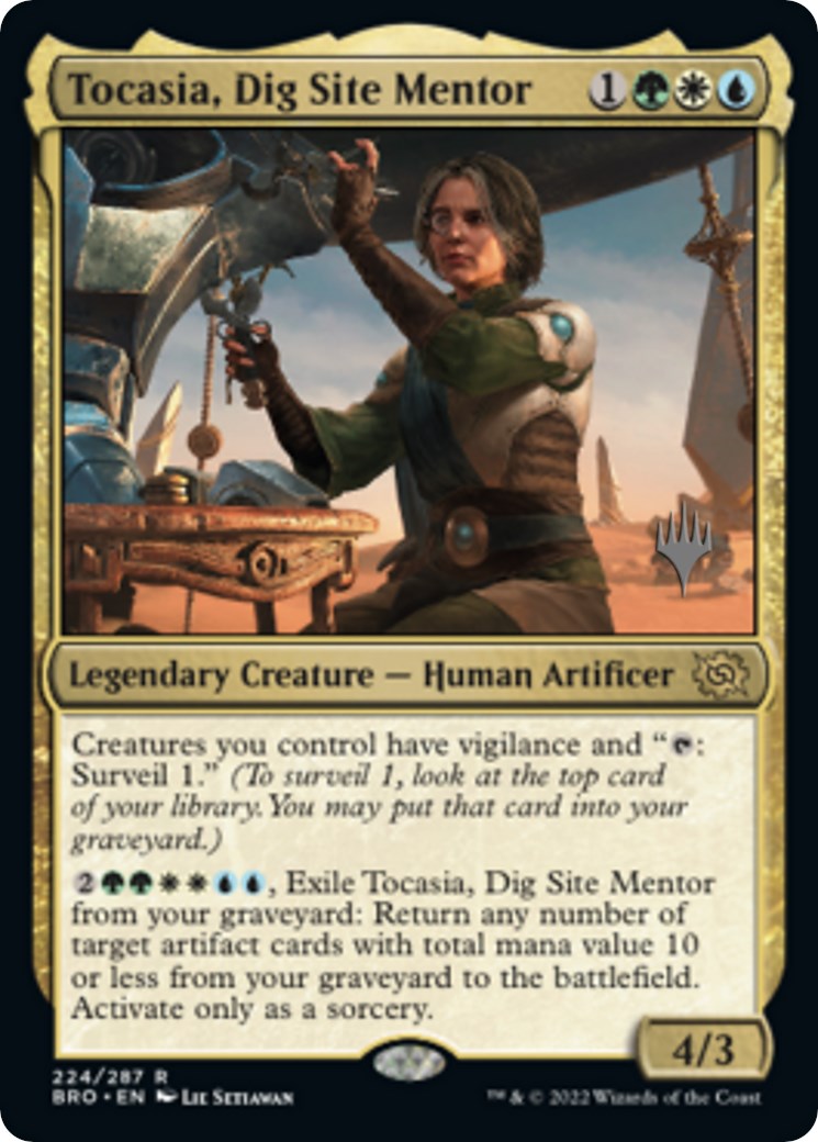 Tocasia, Dig Site Mentor (Promo Pack) [The Brothers' War Promos] | Exor Games New Glasgow