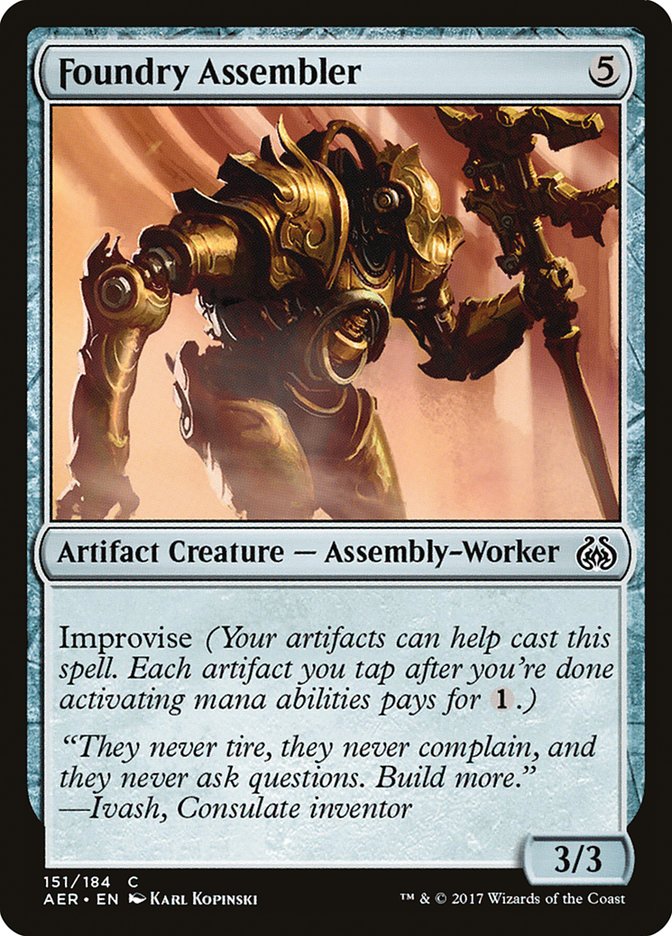 Foundry Assembler [Aether Revolt] | Exor Games New Glasgow