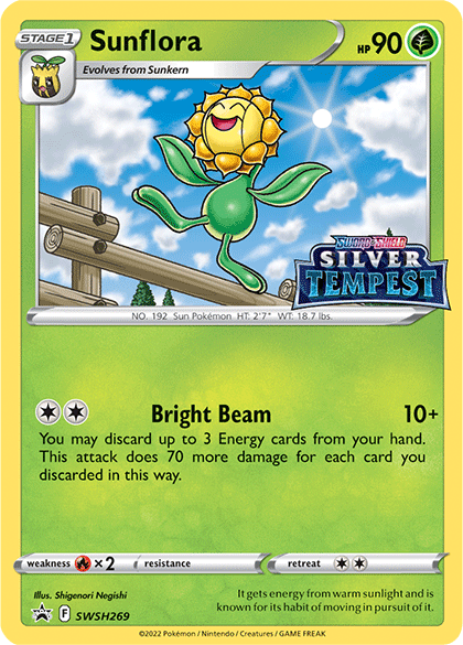 Sunflora (SWSH269) (Prerelease) [Sword & Shield: Black Star Promos] | Exor Games New Glasgow