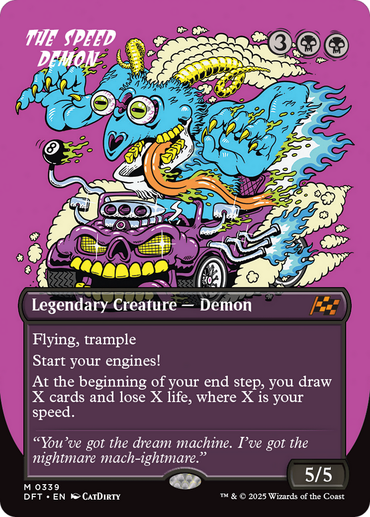 The Speed Demon (Borderless) [Aetherdrift] | Exor Games New Glasgow