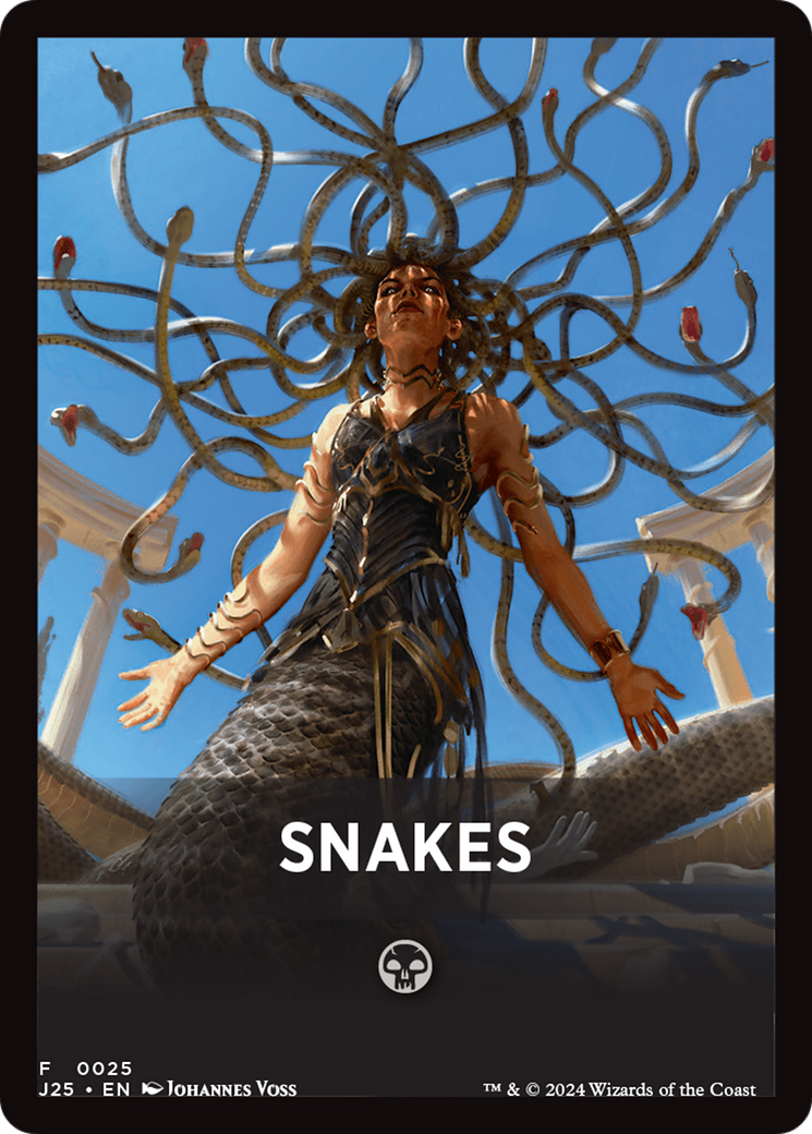 Snakes Theme Card [Foundations Jumpstart Front Cards] | Exor Games New Glasgow