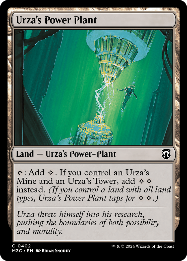 Urza's Power Plant (Ripple Foil) [Modern Horizons 3 Commander] | Exor Games New Glasgow