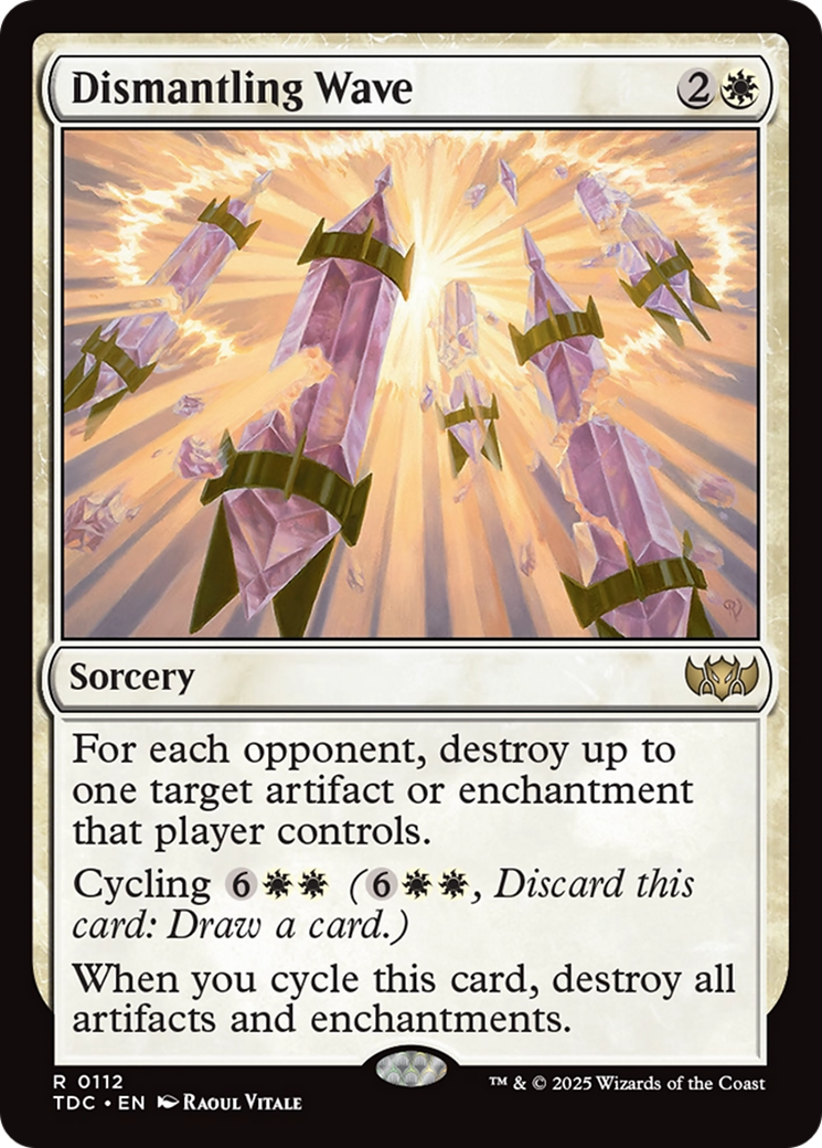 Dismantling Wave [Tarkir: Dragonstorm Commander] | Exor Games New Glasgow