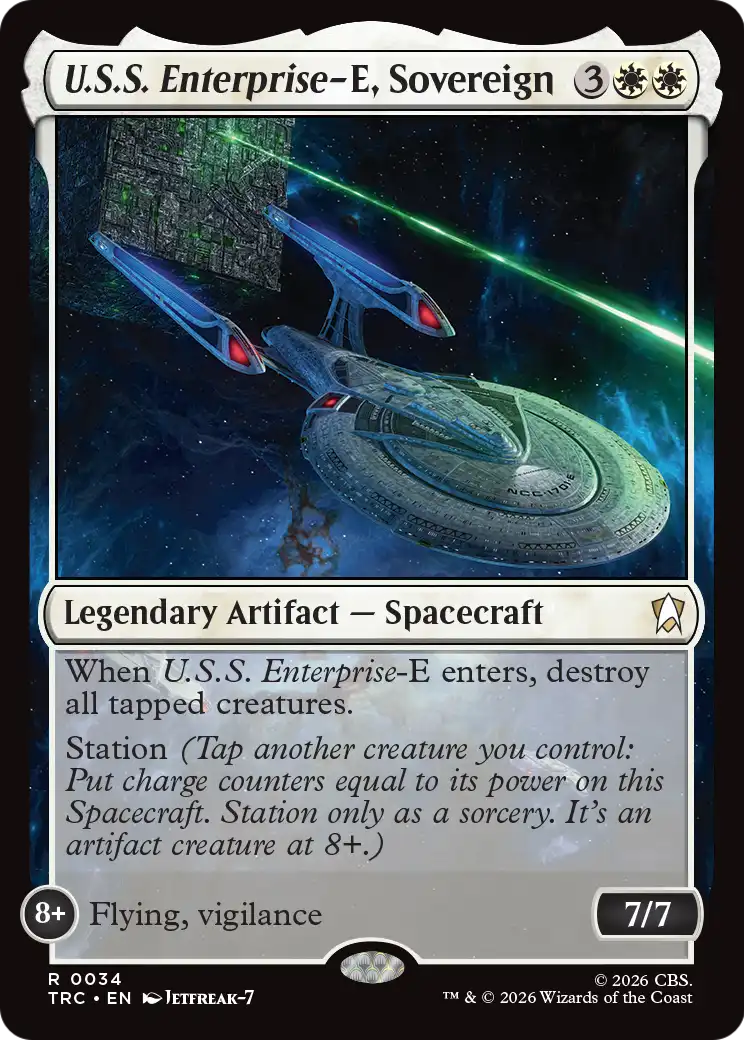 U.S.S. Enterprise-E, Sovereign [Star Trek Commander] | Exor Games New Glasgow