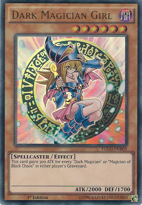 Dark Magician Girl [YGLD-ENB03] Ultra Rare | Exor Games New Glasgow