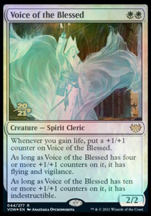 Voice of the Blessed [Innistrad: Crimson Vow Prerelease Promos] | Exor Games New Glasgow