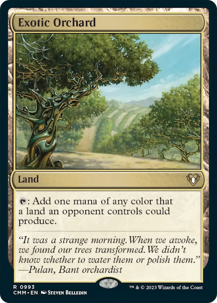 Exotic Orchard [Commander Masters] | Exor Games New Glasgow