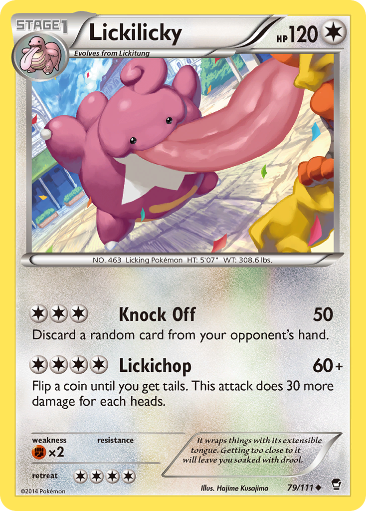 Lickilicky (79/111) [XY: Furious Fists] | Exor Games New Glasgow