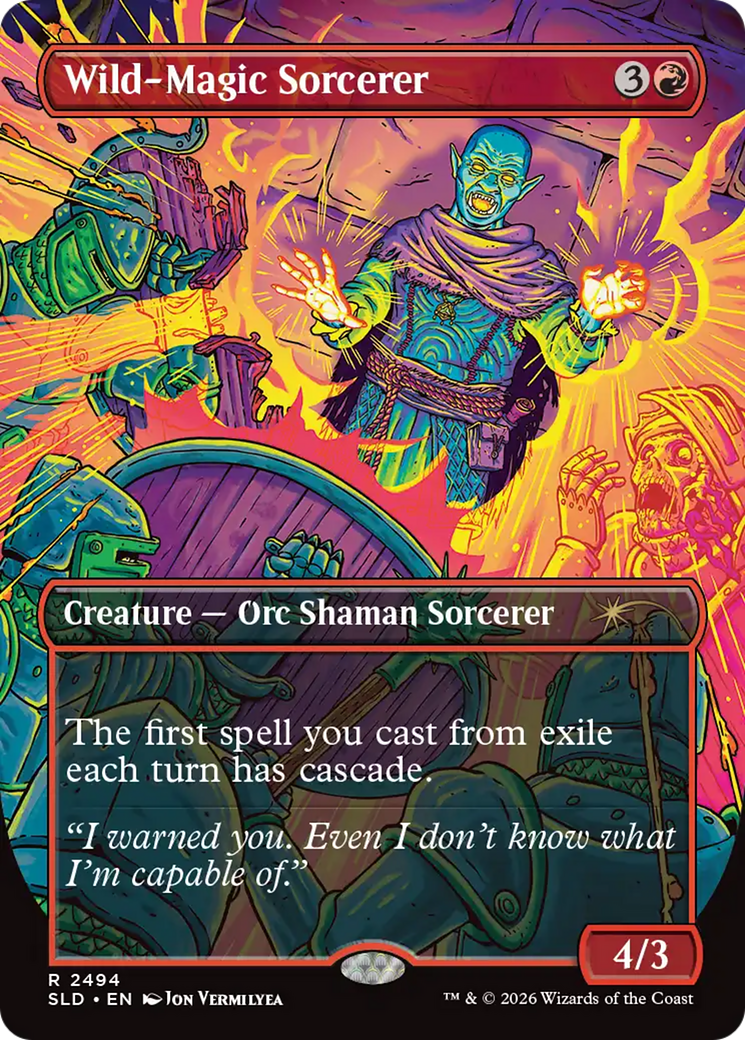 Wild-Magic Sorcerer [Secret Lair Drop Series] | Exor Games New Glasgow