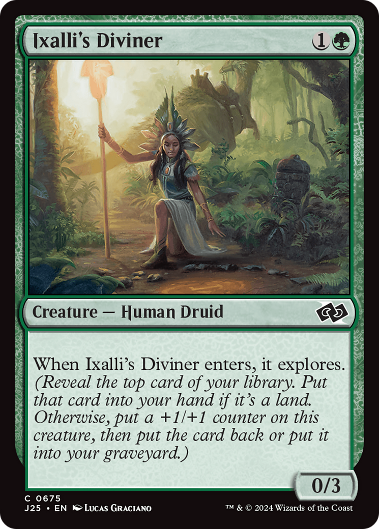 Ixalli's Diviner [Foundations Jumpstart] | Exor Games New Glasgow