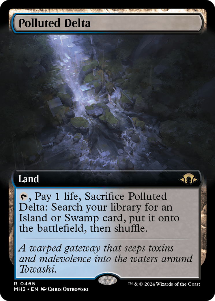 Polluted Delta (Extended Art) [Modern Horizons 3] | Exor Games New Glasgow