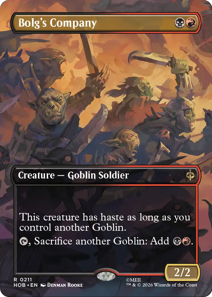 Bolg's Company (Borderless) [The Hobbit] | Exor Games New Glasgow