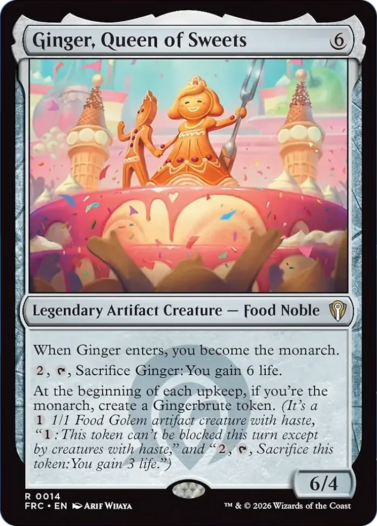 Ginger, Queen of Sweets [Reality Fracture Commander] | Exor Games New Glasgow