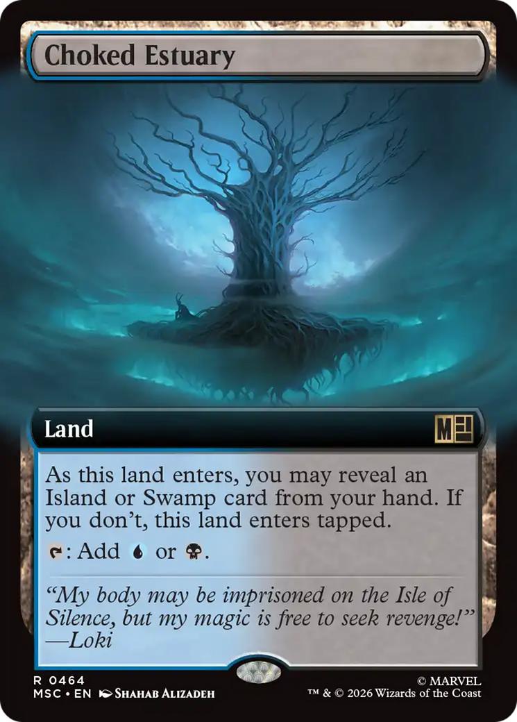 Choked Estuary (Extended Art) [Marvel Super Heroes Commander] | Exor Games New Glasgow