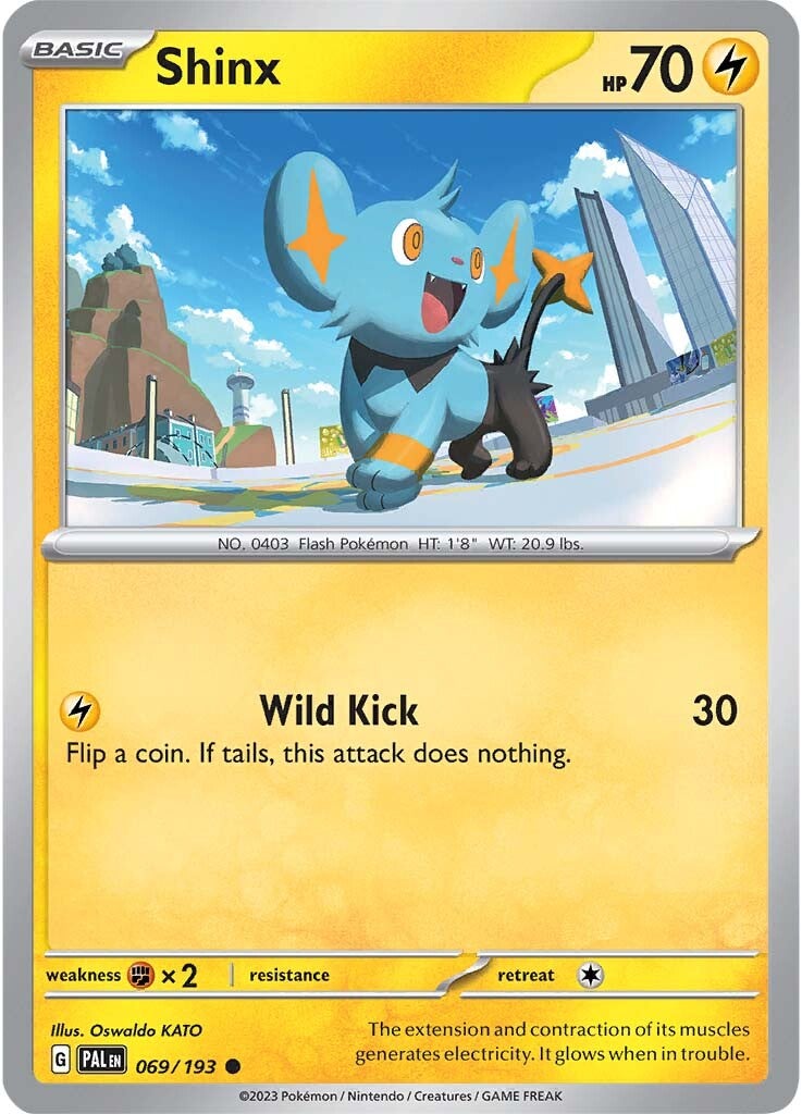 Shinx (069/193) [Scarlet & Violet: Paldea Evolved] | Exor Games New Glasgow