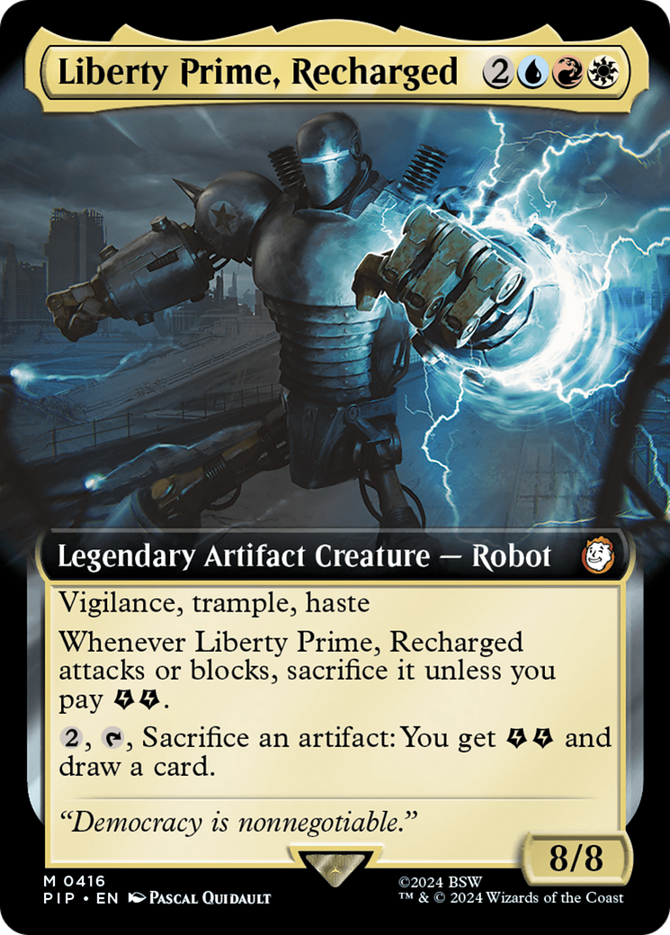 Liberty Prime, Recharged (Extended Art) [Fallout] | Exor Games New Glasgow