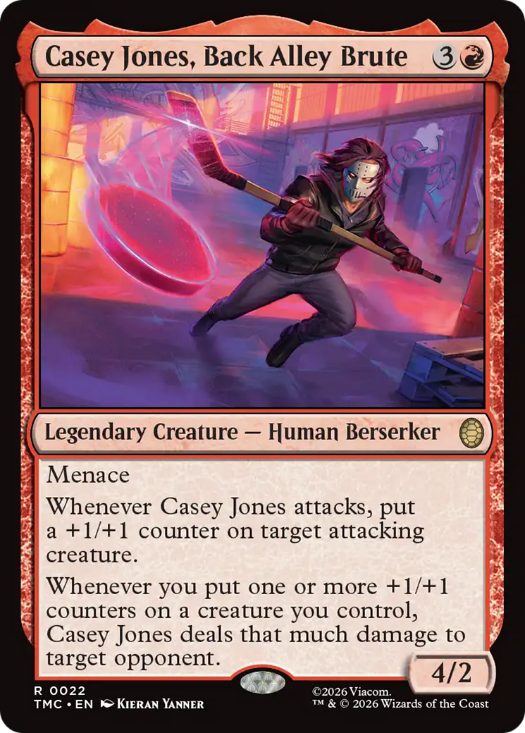 Casey Jones, Back Alley Brute [Teenage Mutant Ninja Turtles Commander] | Exor Games New Glasgow