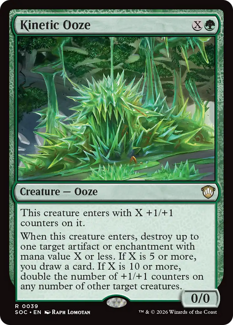 Kinetic Ooze [Secrets of Strixhaven Commander] | Exor Games New Glasgow
