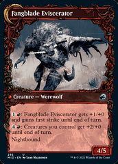 Fangblade Brigand // Fangblade Eviscerator (Showcase Equinox) [Innistrad: Midnight Hunt] | Exor Games New Glasgow