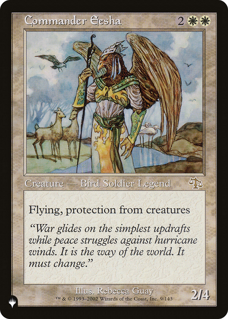 Commander Eesha [The List] | Exor Games New Glasgow