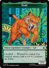 Redwing // Zabu Double-Sided Token [Marvel Super Heroes Tokens] | Exor Games New Glasgow
